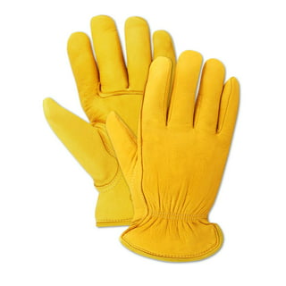 Work Magid 1243DENKV DuraFit Goatskin Leather Driver Glove with 100 Percent Kevlar Liner Pearl/White Magid Glove & Safety 1243DENKVM 12 Pairs Medium 